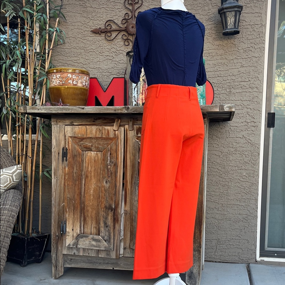 Jones New York orange Wide-Leg Pants - Picture 4 of 5